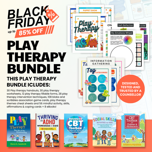 Play Therapy Resource Bundle + 8 Books