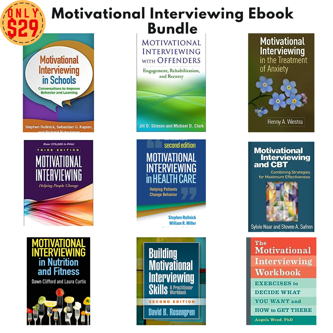 Motivational Interviewing E-book Bundle (12 Ebooks)