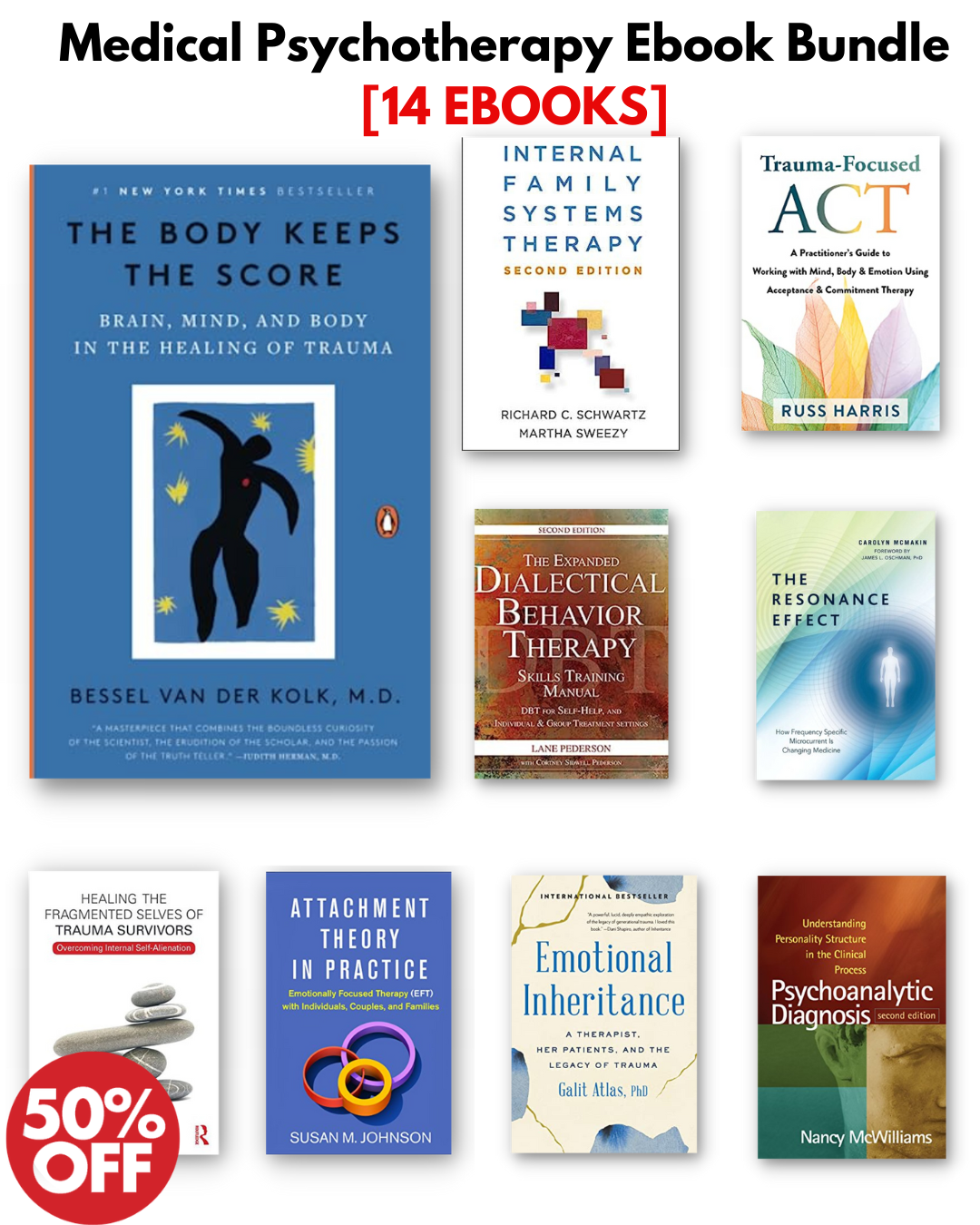 Medical Psychotherapy E-book Bundle [14 EBOOKS]
