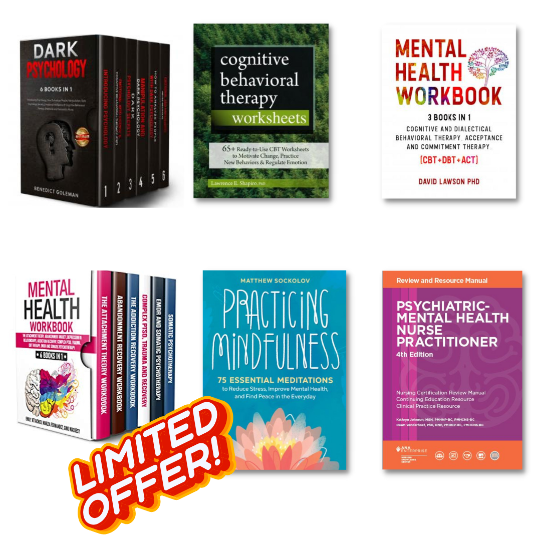 Mental Health Ebook Bundle- 6 IN 1